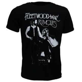 Band Merchandise Fleetwood Mac Rumours Band T-Shirt Black