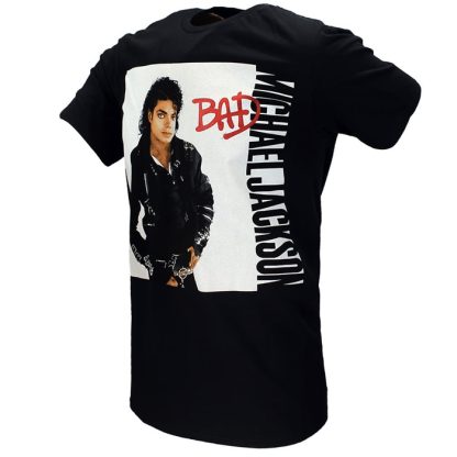Band Merchandise Michael Jackson Bad T-Shirt - Image 2