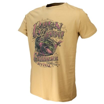 Band Merchandise Creedence Clearwater Revival Born on the Bayou T-Shirt - Image 2