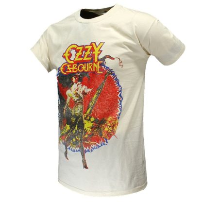 Band Merchandise Ozzy Osbourne The Ultimate Sin Tour 1986 T-Shirt - Image 2