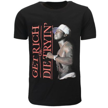 Band Merchandise 50 Cent Get Rich or Die Tryin' T-Shirt