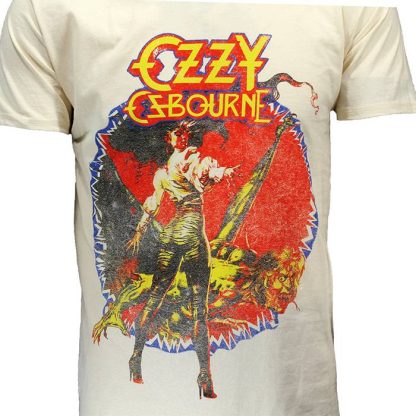 Band Merchandise Ozzy Osbourne The Ultimate Sin Tour 1986 T-Shirt - Image 5