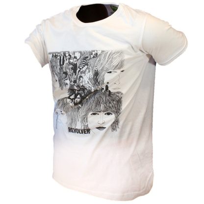 Band Merchandise The Beatles Revolver Album Cover T-Shirt - Image 2