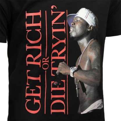 Band Merchandise 50 Cent Get Rich or Die Tryin' T-Shirt - Image 4