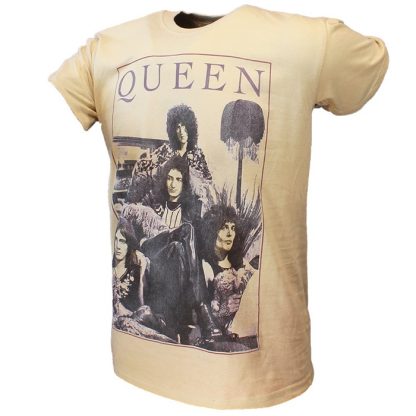 Band Merchandise Queen Vintage Frame T-Shirt - Image 2