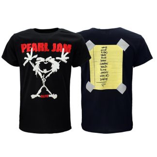 Band Merchandise Pearl Jam Stickman T-Shirt