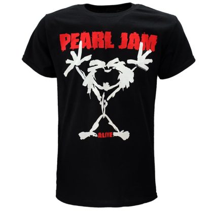 Band Merchandise Pearl Jam Stickman T-Shirt - Image 2