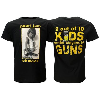 Band Merchandise Pearl Jam Choices T-Shirt