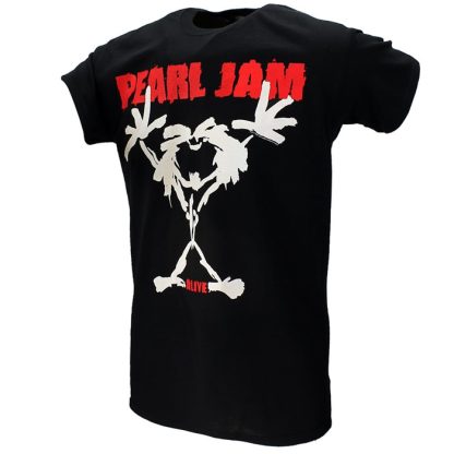 Band Merchandise Pearl Jam Stickman T-Shirt - Image 4