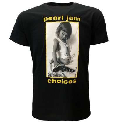 Band Merchandise Pearl Jam Choices T-Shirt - Image 3