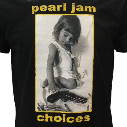 Band Merchandise Pearl Jam Choices T-Shirt - Image 5