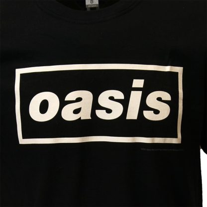 Band Merchandise Oasis Decca Logo T-Shirt - Image 3