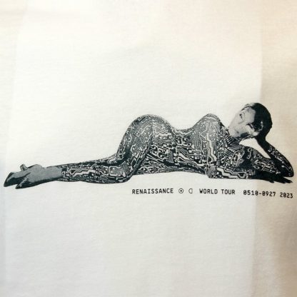 Band Merchandise Beyonce Worldwide Renaissance Tour 2023 T-Shirt - Image 4