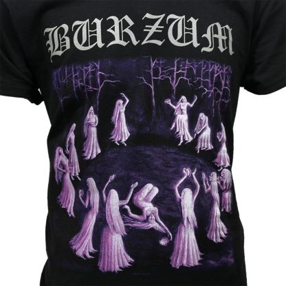 Band Merchandise Burzum Coven Witches Ritual T-Shirt Black - Image 3