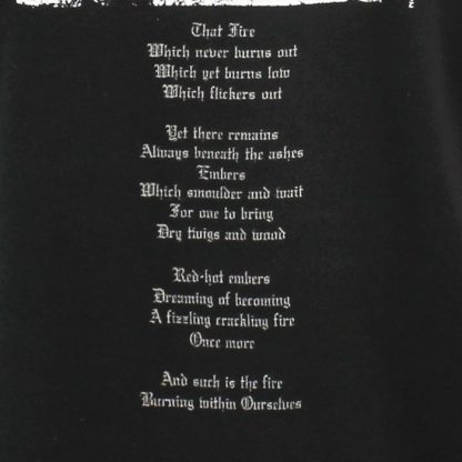Band Merchandise Burzum Aske T-Shirt - Image 3