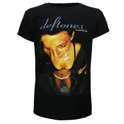 Band Merchandise Deftones Around The Fur Album Cover T-Shirt