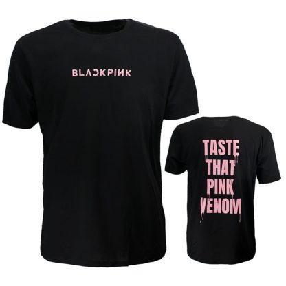 Band Merchandise Blackpink Taste That Pink Venom T-Shirt