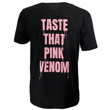 Band Merchandise Blackpink Taste That Pink Venom T-Shirt - Image 3