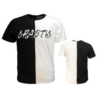 Chaotic Black & White T-Shirt