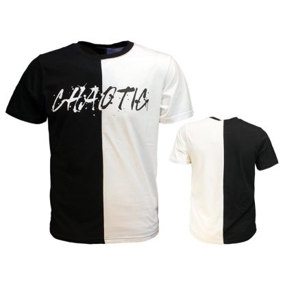 Chaotic Black & White T-Shirt