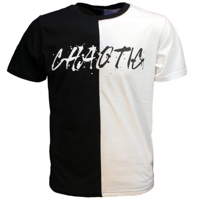Chaotic Black & White T-Shirt - Image 2