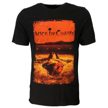 Band Merchandise Alice in Chains Dirt Album Cover T-Shirt