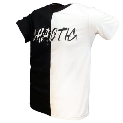 Chaotic Black & White T-Shirt - Image 3