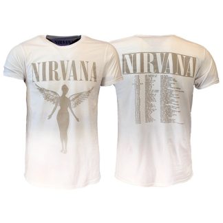 Band Merchandise Nirvana In Utero Tour T-Shirt