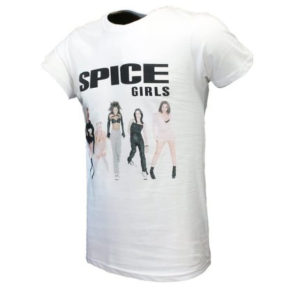 Band Merchandise The Spice Girls Group Pose T-Shirt - Image 2