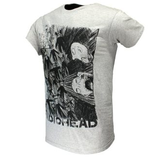 Band Merchandise Radiohead Idioteque Scribble T-Shirt