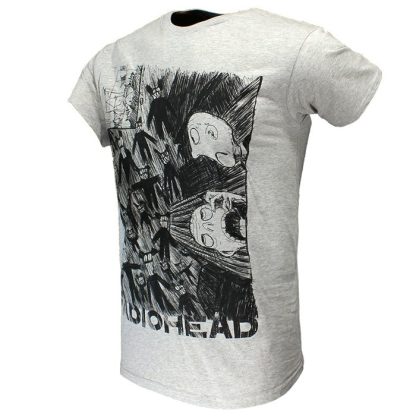 Band Merchandise Radiohead Idioteque Scribble T-Shirt