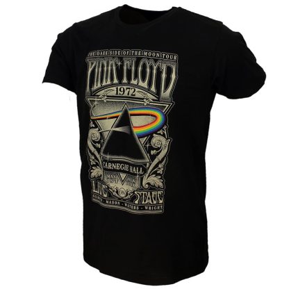 Band Merchandise Pink Floyd Carnegie Hall Band T-Shirt - Image 2