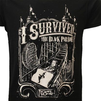 Band Merchandise My Chemical Romance I Survived The Black Parade T-Shirt - Image 3