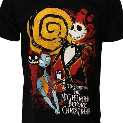 The Nightmare Before Christmas Disney Tim Burton's The Nightmare Before Christmas T-Shirt - Image 3