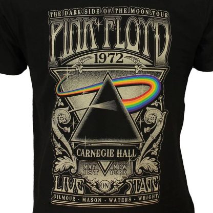 Band Merchandise Pink Floyd Carnegie Hall Band T-Shirt - Image 3