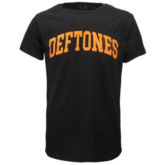 Band Merchandise Deftones College T-Shirt