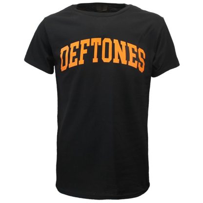Band Merchandise Deftones College T-Shirt