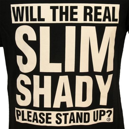 Band Merchandise Eminem The Real Slim Shady T-Shirt - Image 3