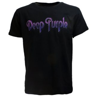 Band Merchandise Deep Purple Vintage Logo T-Shirt