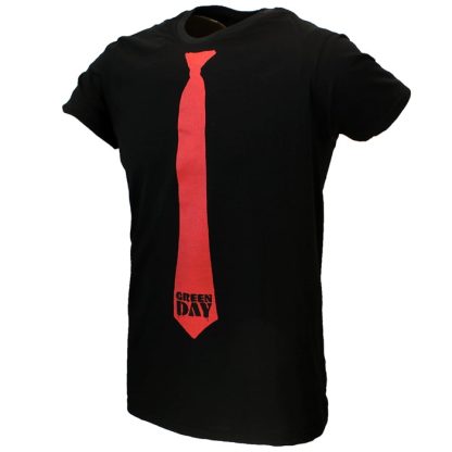 Band Merchandise Green Day Tie T-Shirt - Image 2