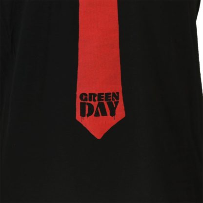 Band Merchandise Green Day Tie T-Shirt - Image 3