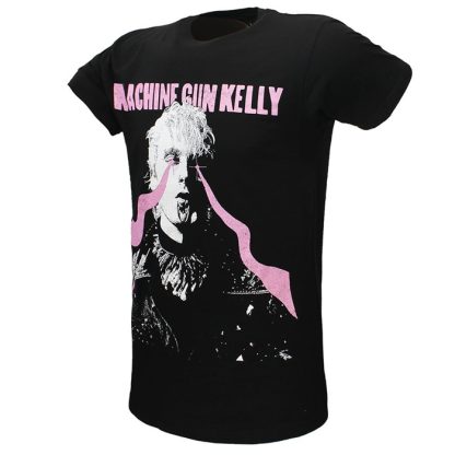 Band Merchandise Machine Gun Kelly MGK Laser Eyes T-Shirt - Image 2