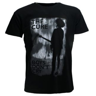 Band Merchandise The Cure Boys Don't Cry Band T-Shirt Black