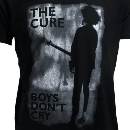 Band Merchandise The Cure Boys Don't Cry Band T-Shirt Black - Image 3