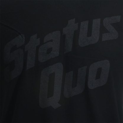 Band Merchandise Status Quo Vintage Logo T-Shirt - Image 3