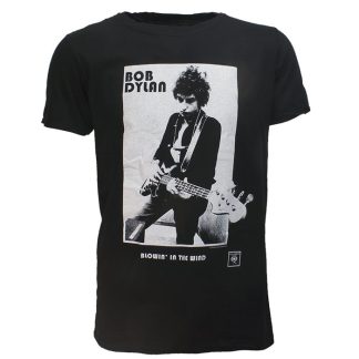 Band Merchandise Bob Dylan Blowing In The Wind T-Shirt