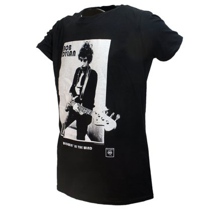 Band Merchandise Bob Dylan Blowing In The Wind T-Shirt - Image 2