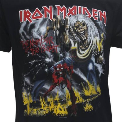 Band Merchandise Iron Maiden Number Of The Beast T-Shirt - Image 3