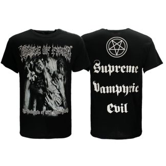 Band Merchandise Cradle Of Filth Supreme Vampiric Evil T-Shirt