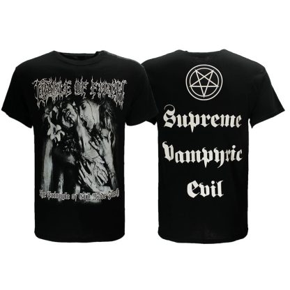 Band Merchandise Cradle Of Filth Supreme Vampiric Evil T-Shirt